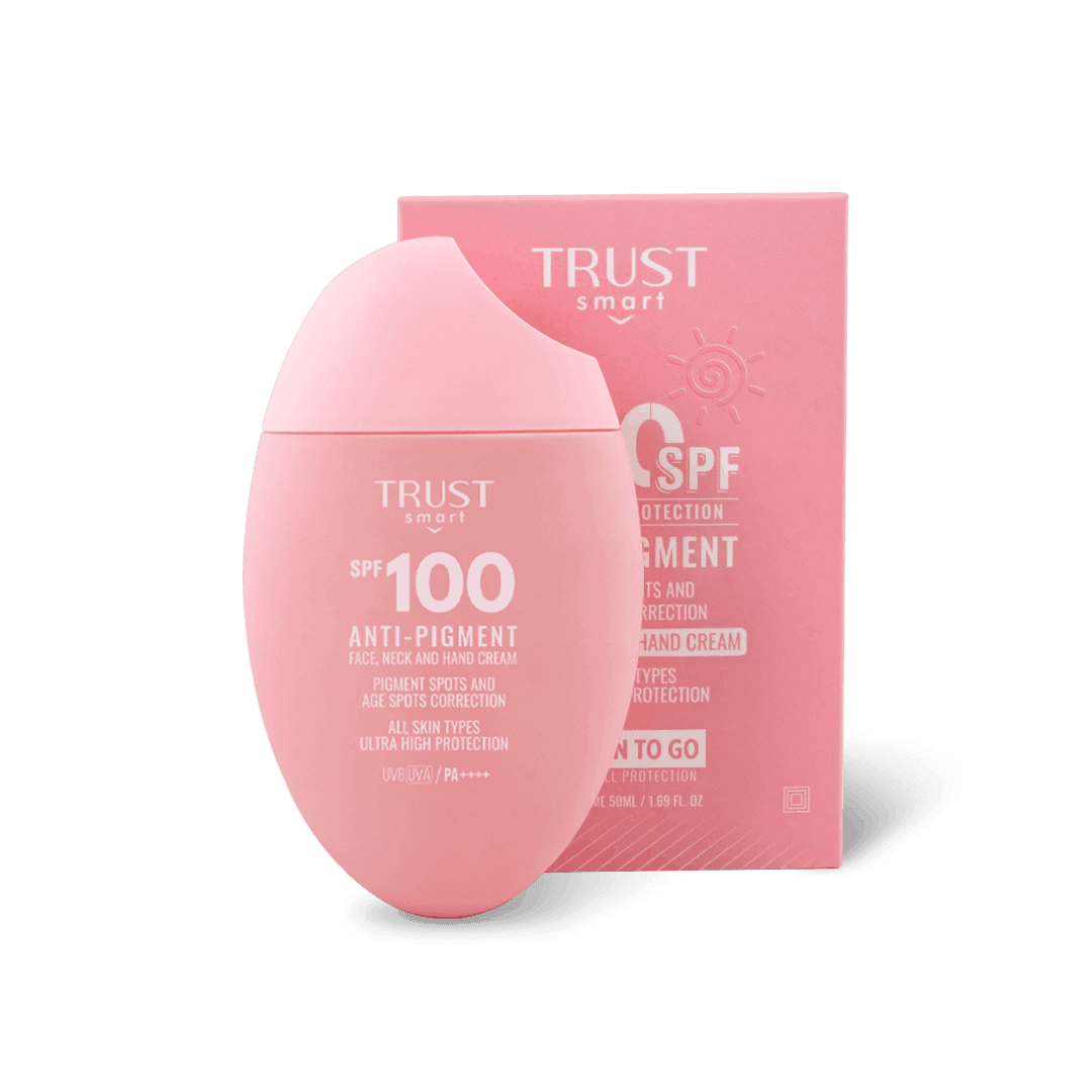 ضد آفتاب ضد لک بنیس تراست مدل Trust Smart SPF 100